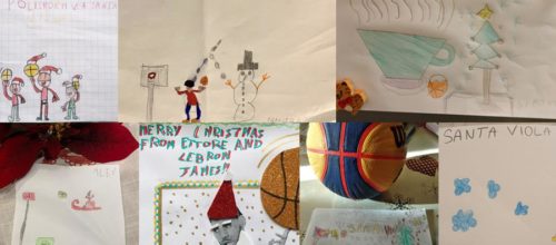 I disegni dei nostri bimbi del Minibasket