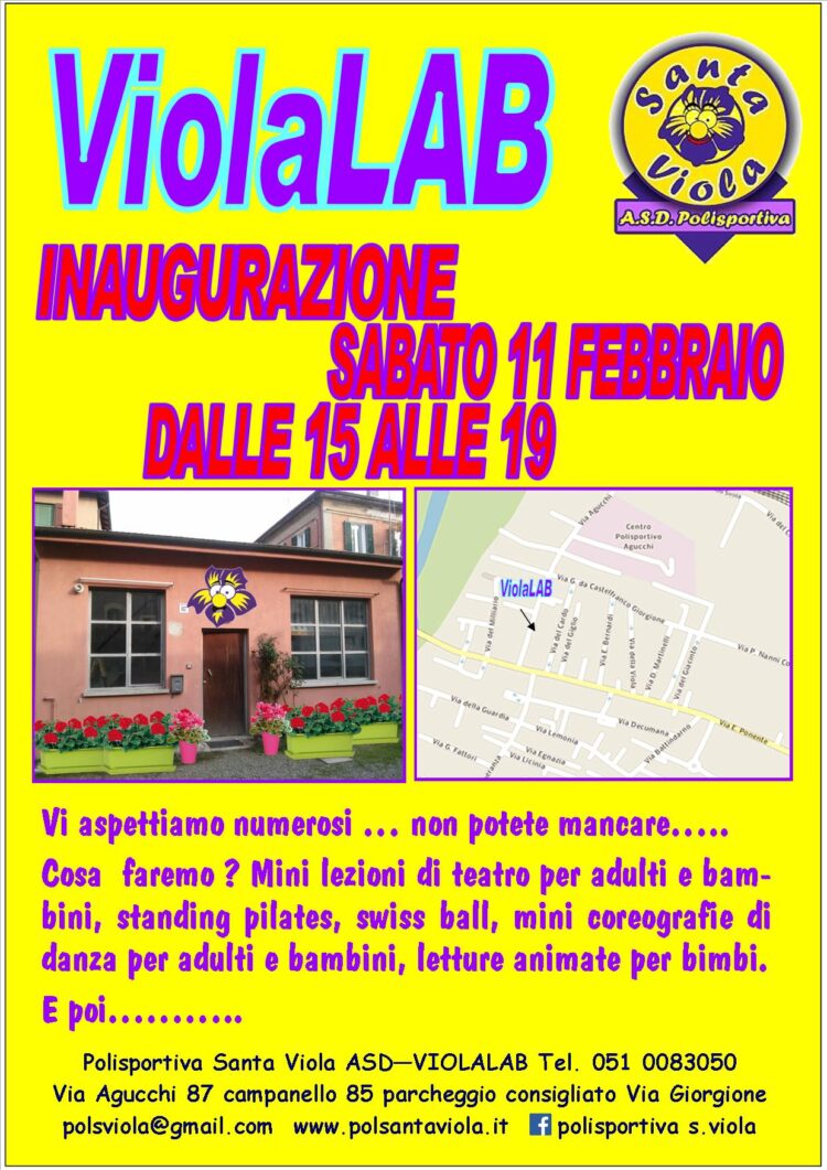 violalab inaugurazione