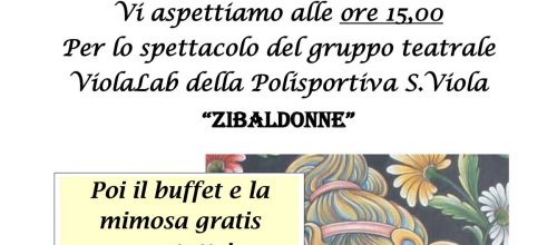 Il Gruppo teatrale ViolaLab in scena per la Festa della Donna