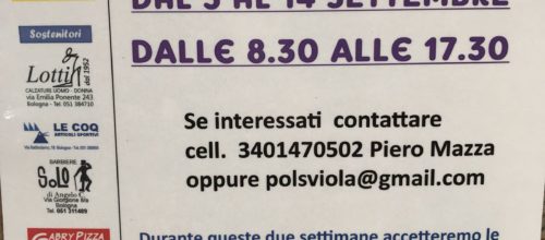 Camp Multi sports dal 3 al 14 settembre 2018