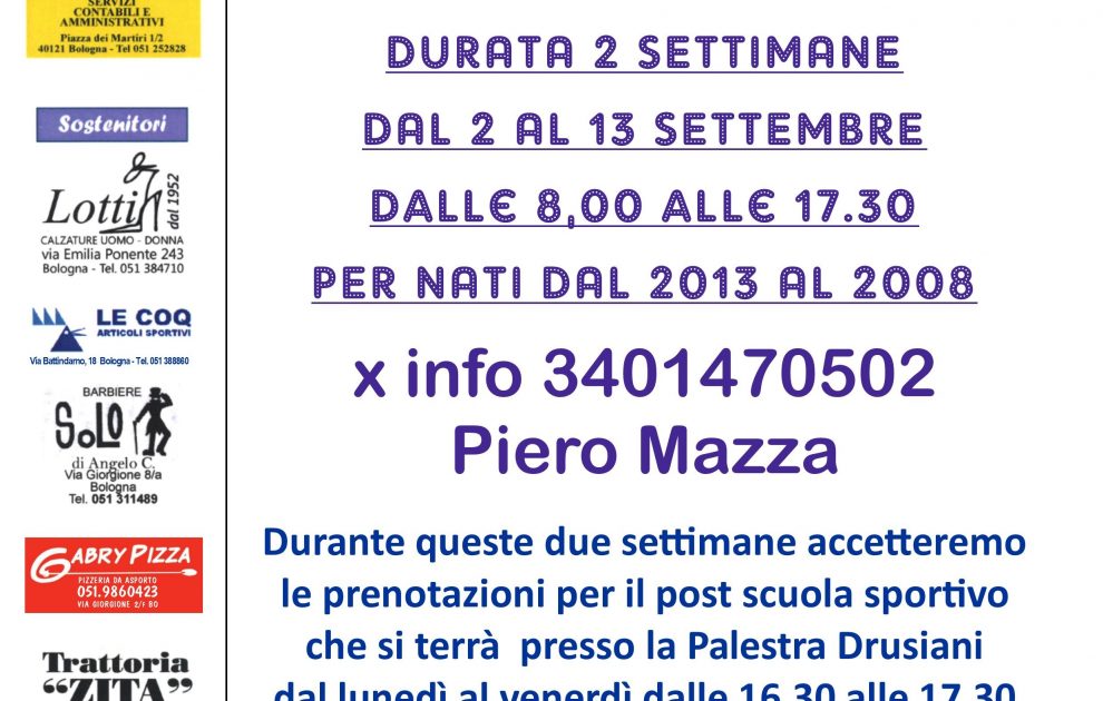 circolare multisport settembre 2019